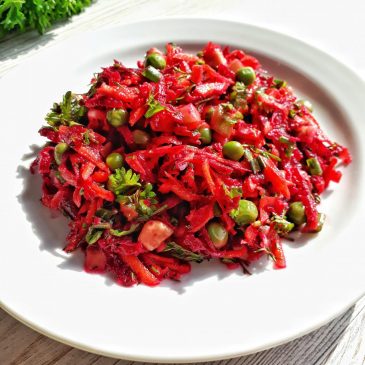 Сыроедный винегрет | Raw food russian vinaigrette