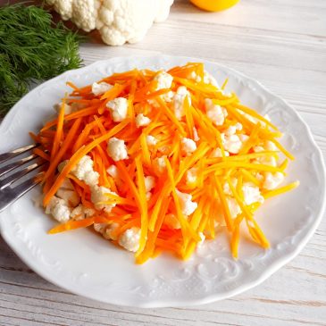Зимний салат из тыквы | Winter pumpkin salad