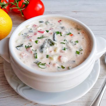 Морской raw-суп с вакаме | Sea raw soup with wakame