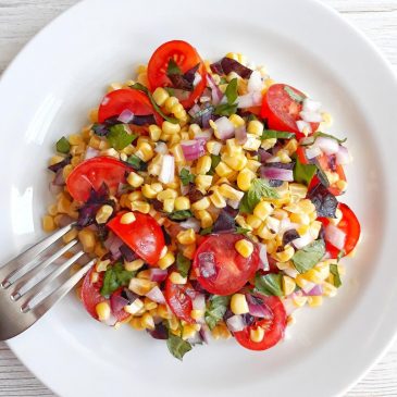 Летний салат с кукурузой | Summer salad with corn