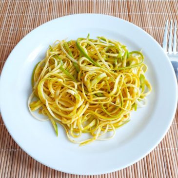 Raw-паста с карри | Raw pasta with curry