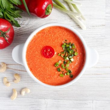 Raw крем-суп из красного перца | Raw Red Pepper Cream Soup