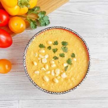 Raw  крем-суп с кукурузой | Raw corn cream-soup