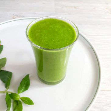 Raw-суп из авокадо с мятой | Raw Avocado Soup with Mint