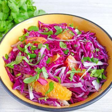 Пряный салат с капустой и лаймом | Spicy salad with cabbage and lime