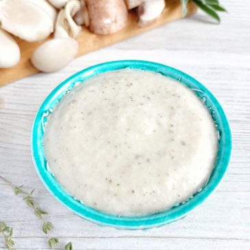 Грибной сыроедный соус | Raw mushroom sauce