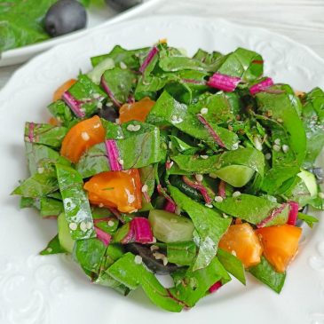 Салат из свекольной ботвы | Beet Tops Salad