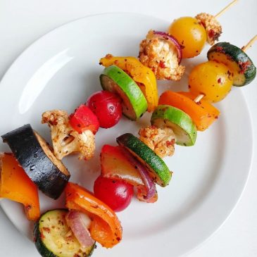 Сыроедный овощной кебаб | Raw Vegetable Kebab