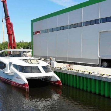 Первый в РФ электрокатамаран 🚤