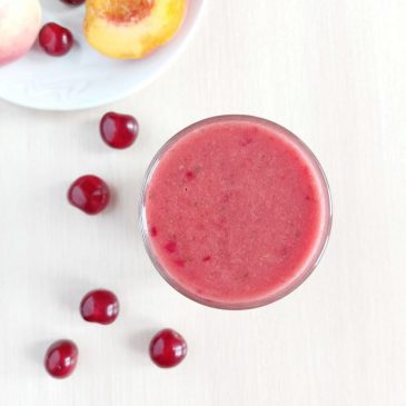 Смузи с вишневым лаймадом | Smoothie with Cherry Limeade