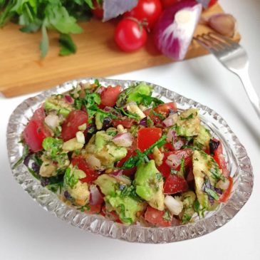 Салат из авокадо и черри | Avocado and Cherry Tomatoes Salad