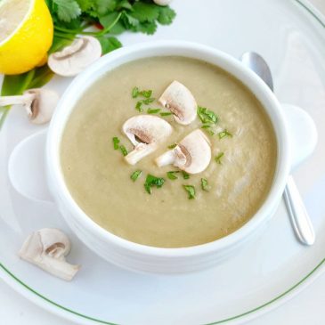 Сыроедный грибной крем-суп | Raw Mushroom Cream-Soup