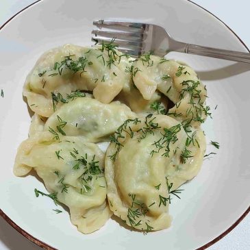 Вареники с картошкой и зеленью | Potatoes and Greens Dumplings