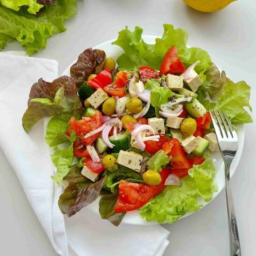 Vegan греческий салат