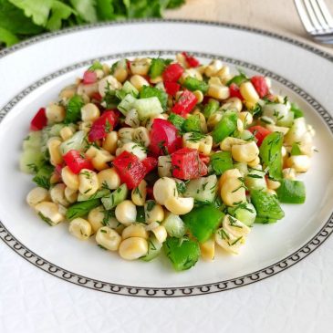Raw-салат из кукурузы