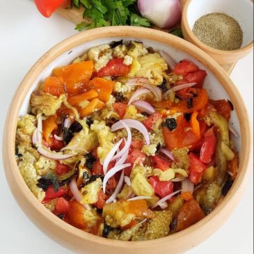 Vegan-закуска из баклажанов