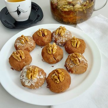 Веганские орехово-нутовые конфеты