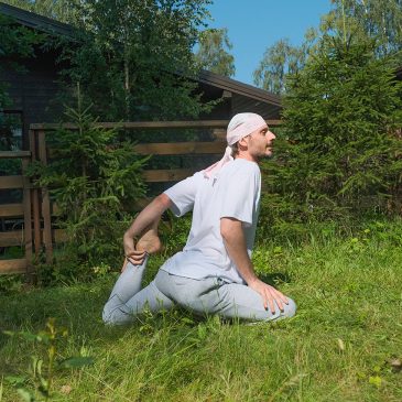 онлайн-занятие в стиле Инь-йоги 🧘‍♀️