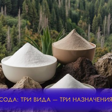Сода: три вида — три назначения 🧂