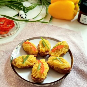 Веганские картофельные мини капкейки