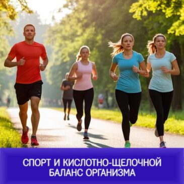 Спорт и кислотно-щелочной баланс организма ‍♂️