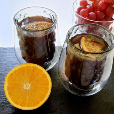 Вишнёвый пряный глинтвейн