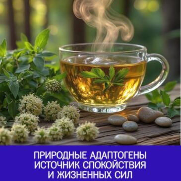 Природные адаптогены — источник спокойствия и жизненных сил