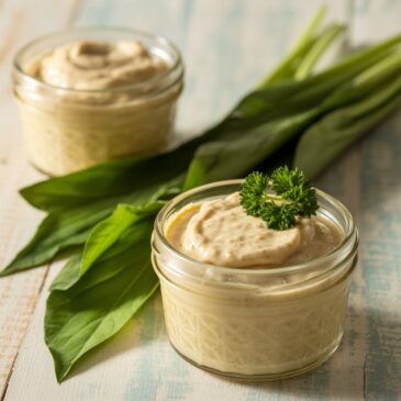 Сыроедный соус из хрена