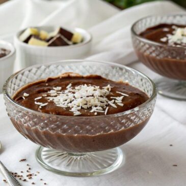 Сыроедный шоколадный десерт