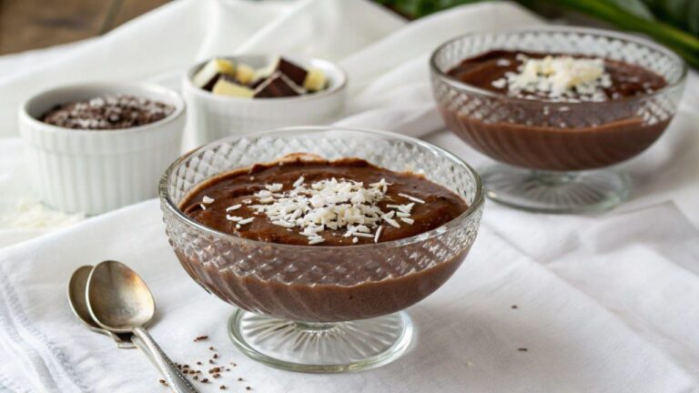 Сыроедный шоколадный десерт