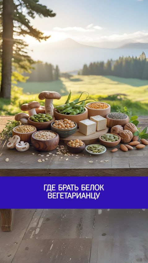 Где брать белок вегетарианцу