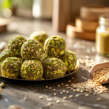 Сыроедная фисташковая халва