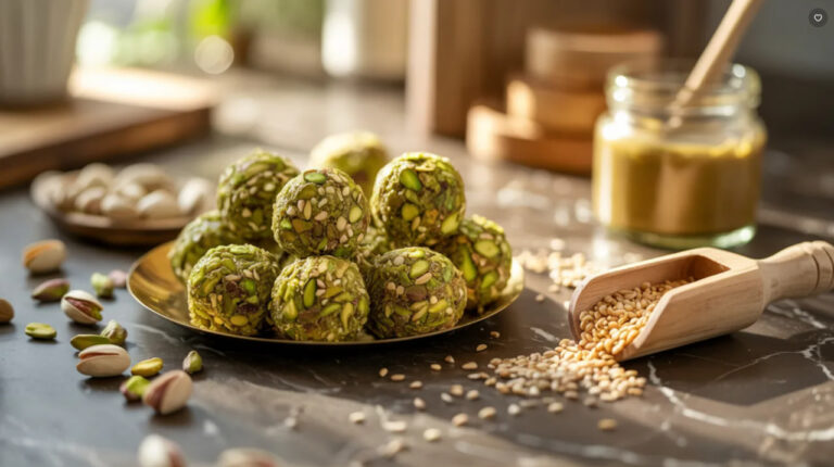 Сыроедная фисташковая халва