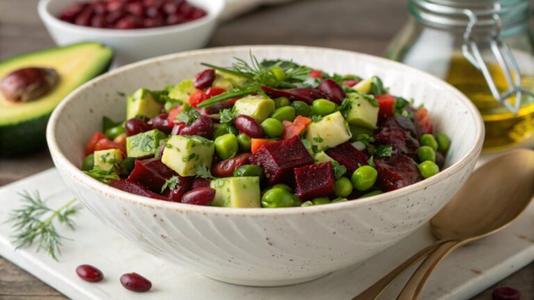 Винегрет по-новому с фасолью