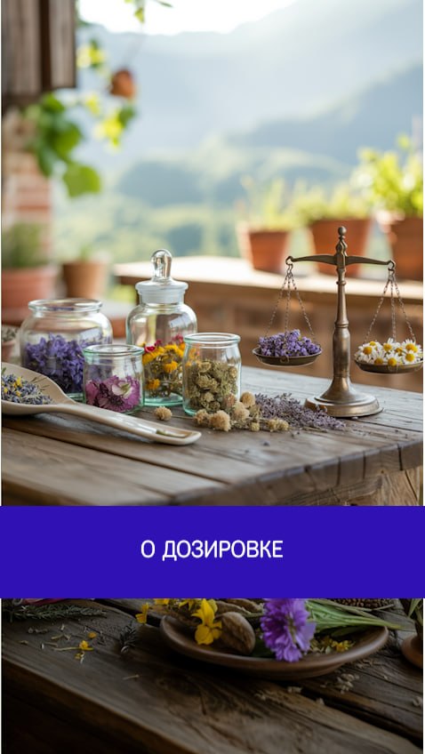 О дозировке